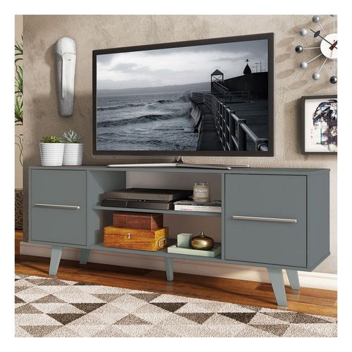 Mueble para TV Madesa 55" gris copenhaguen