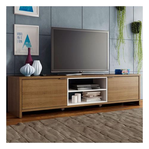 Mueble para TV Madesa hasta 75" marrón blanco metz