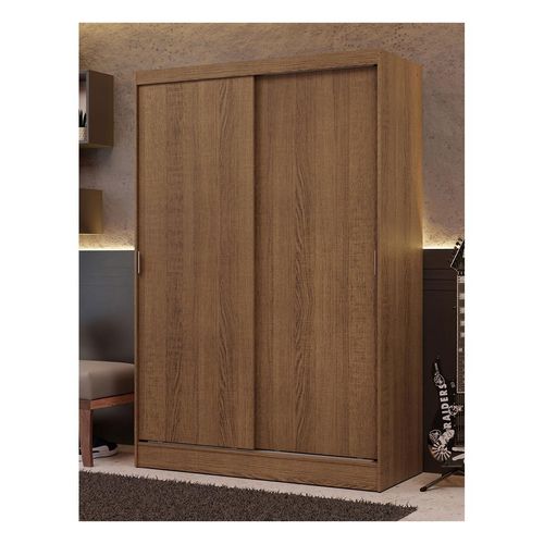 Clóset Madesa 2 puertas corredizas marron luke