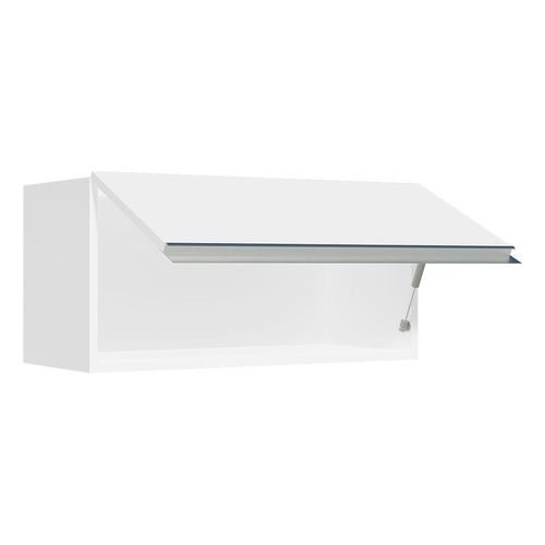Gabinete superior Madesa 70cm 1 puerta abatible blanco glamy