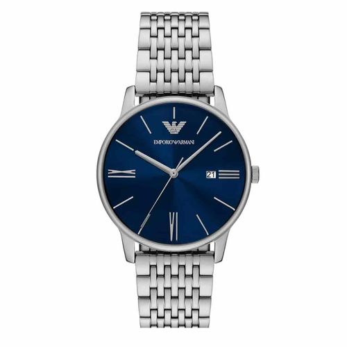 Reloj Emporio Armani para caballero plateado AR11674