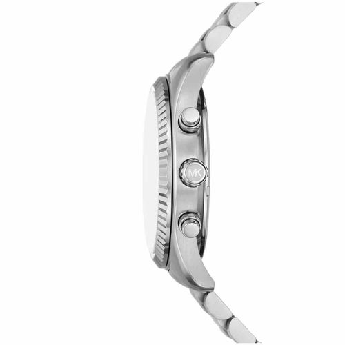 Set de reloj Michael Kors para caballero plateado MK1091SET