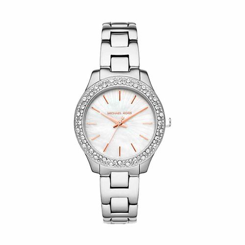 Reloj Michael Kors para dama plateado MK4556