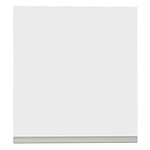 Gabinete superior Madesa 60cm 1 puerta glamy marron blanco