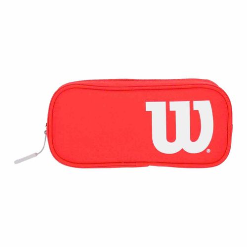 Cartuchera Wilson rojo para joven WLS200-PC002D