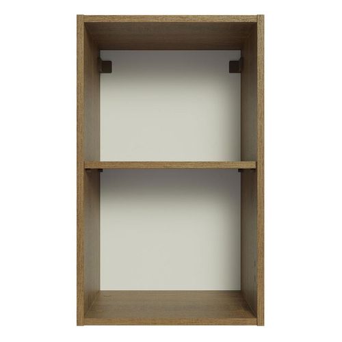 Gabinete superior Madesa 40cm con 2 nichos abiertos marrón