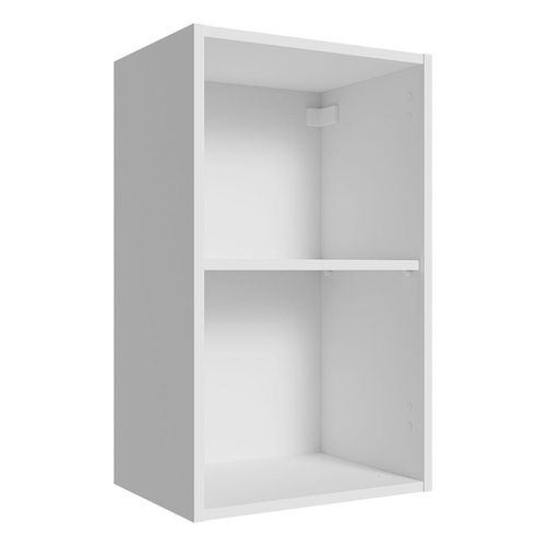 Gabinete superior 2 nichos abiertos Madesa 40cm Blanco