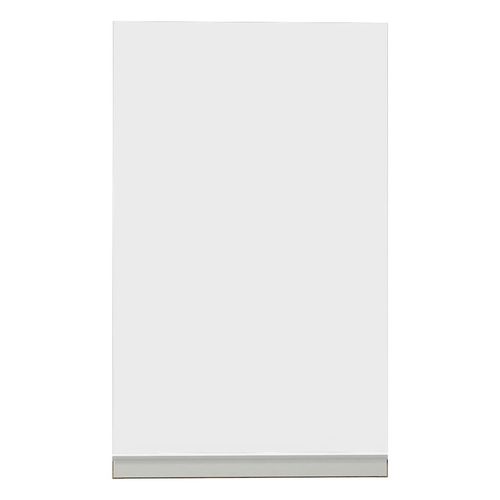 Gabinete superior Madesa 40cm 1 puerta marron blanco glamy