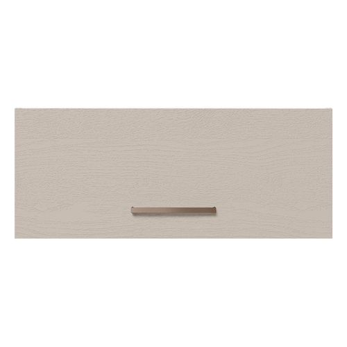 Gabinete superior 80cm 1 puerta abatible agata blanco crema