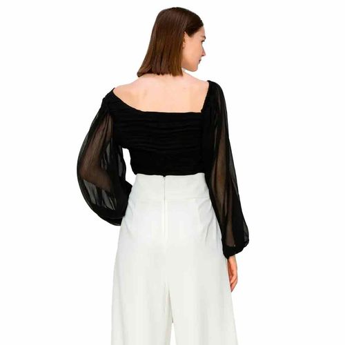 Blusa Ina negro para dama IBL25380