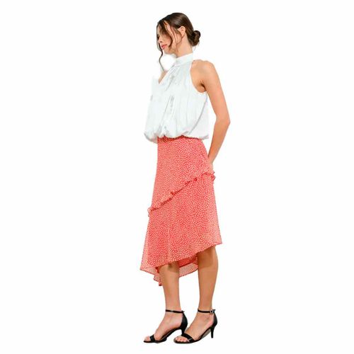 Blusa Ina blanco para dama IBM26099