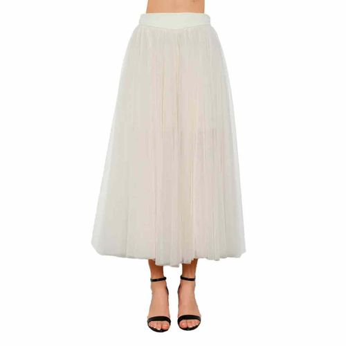 Falda Ina beige para dama ISM43003