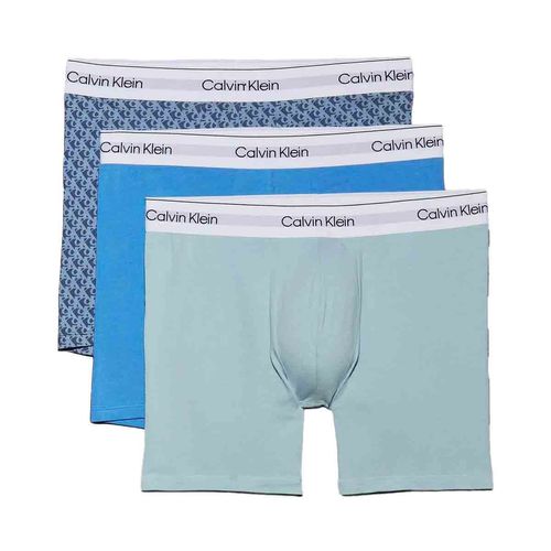 Set de 3 bóxer Calvin Klein multicolor para caballero NB4394-430