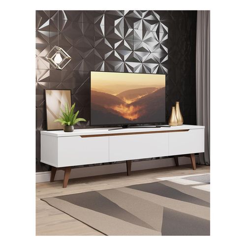 Mueble para TV Madesa hasta 75" blanco reims
