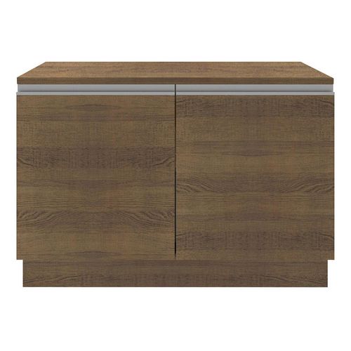 Gabinete para fregadero Madesa 120cm 2 puertas con tablero marrón glamy