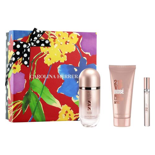 Estuche Carolina Herrera 212 vip rosé para dama EDP 65217562