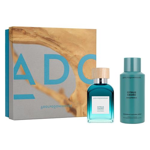 Estuche Adolfo Dominguez citrus cedro para caballero EDT 65201529