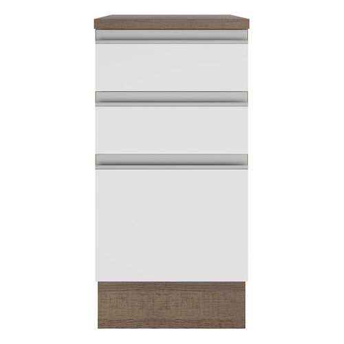 Gabinete bajo Madesa 40 cm 3 cajones mb glamy