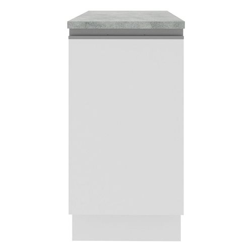 Gabinete bajo Madesa 1 puerta 40 cm blanco glamy