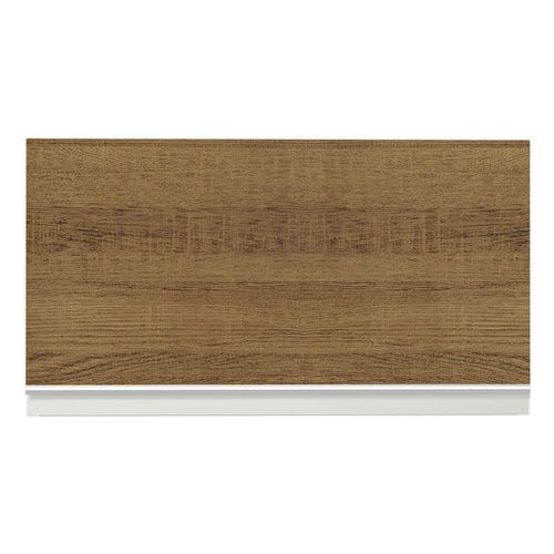 Gabinete superior Madesa 60cm 1 puerta abatible blanco marron glamy