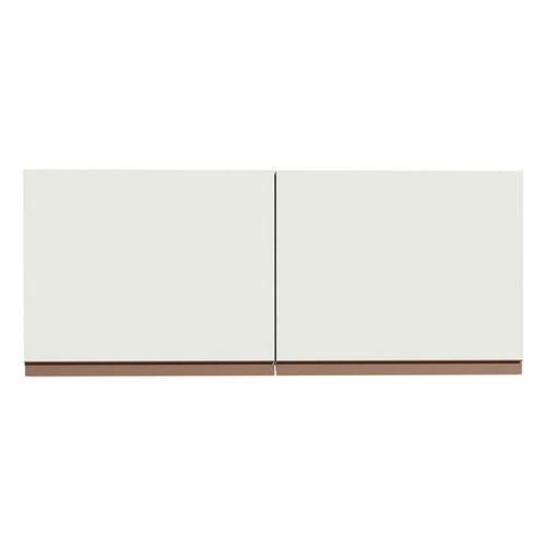 Gabinete superior Madesa 120 x 50 cm 2 puertas blanco reims