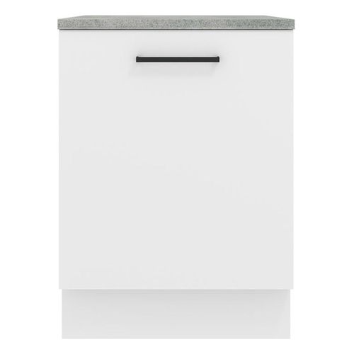 Gabinete bajo Madesa 60 cm 1 puerta blanco agata