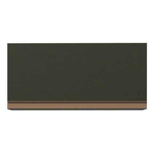 Gabinete superior Madesa 70cm 1 puerta abatible negro reims