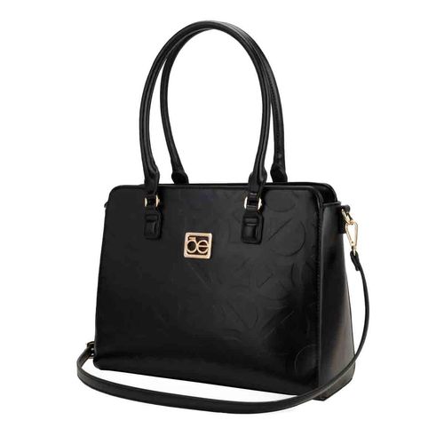 Bolso satchel Cloe para dama negro r2blv25842neg