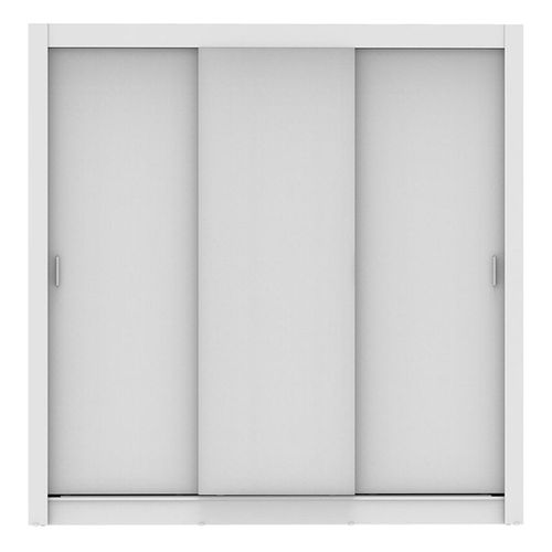 Clóset Madesa 3 puertas corredizas blanco monaco