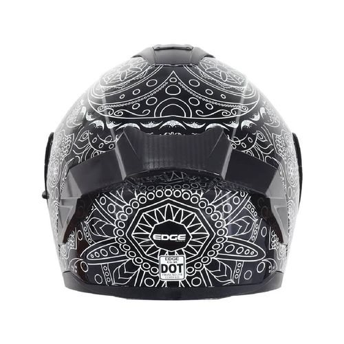 Casco abatible Edge xl negro 72.7.4