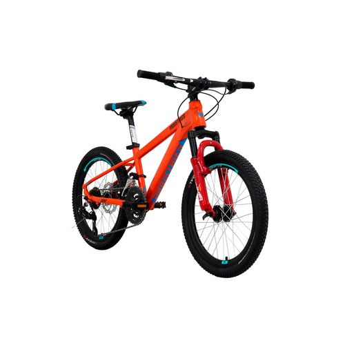 Bicicleta de montaña V Industries rodada 20 t11 naranja cyan 200 sl b1