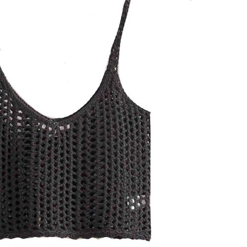 Blusa Hyfve negro para dama HF25A384
