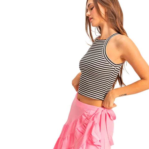 Blusa Hyfve negro para dama HF25A620