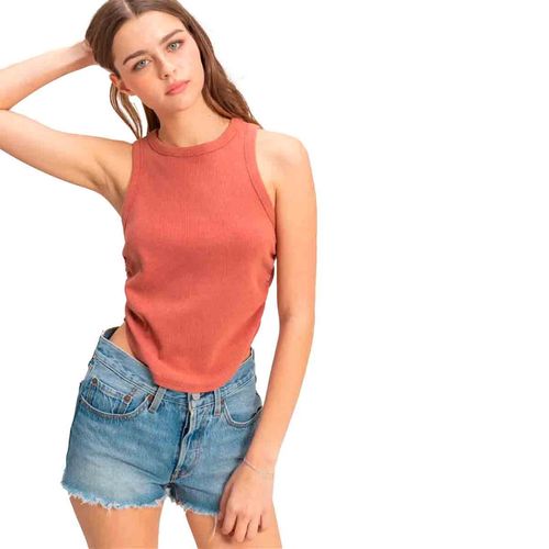 Blusa Hyfve marrón para dama HF25A126