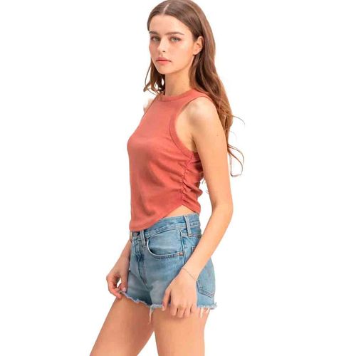 Blusa Hyfve marrón para dama HF25A126