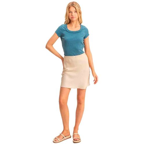 Falda Hyfve beige para dama HF25A063