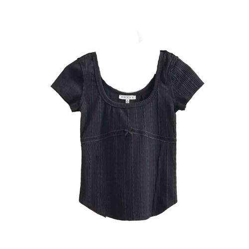 Blusa Hyfve negro para dama HF25A617