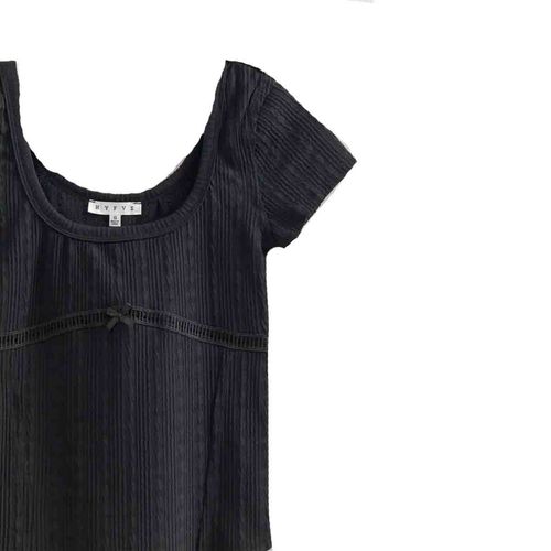 Blusa Hyfve negro para dama HF25A617