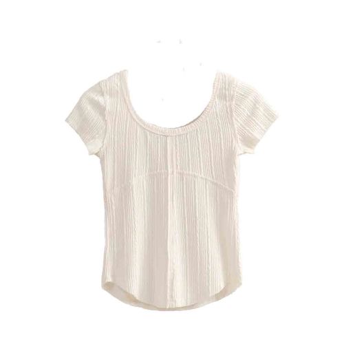 Blusa Hyfve beige para dama HF25A617
