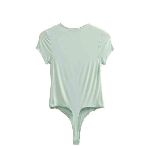 Bodysuit Double Zero verde para dama DZ25C470
