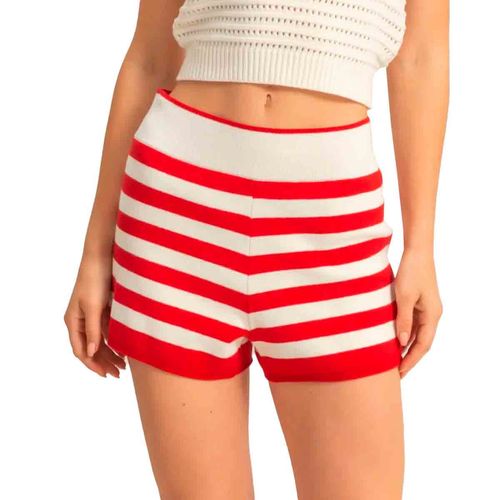 Short Hyfve rojo para dama DZ25A726