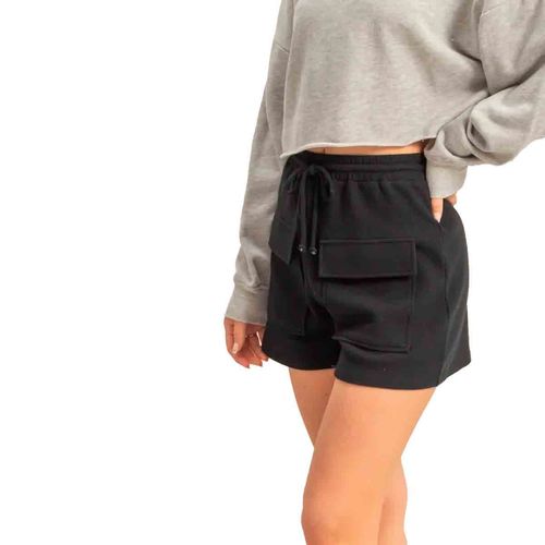 Short Hyfve negro para dama DZ25A793