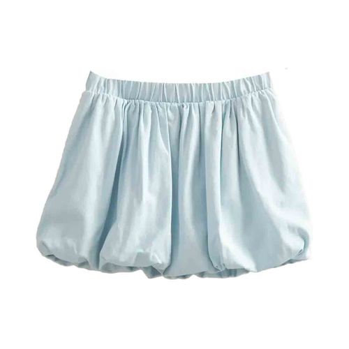 Falda Hyfve azul para dama DZ25A799