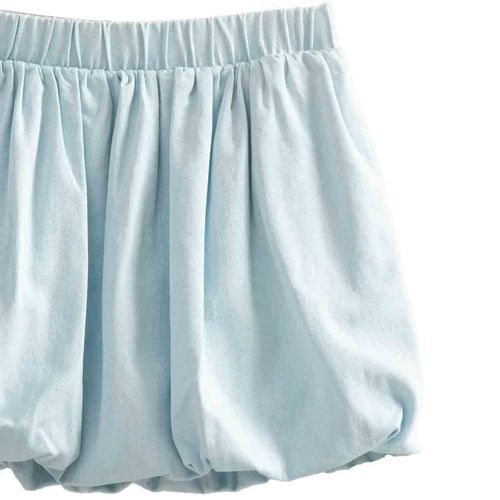 Falda Hyfve azul para dama DZ25A799