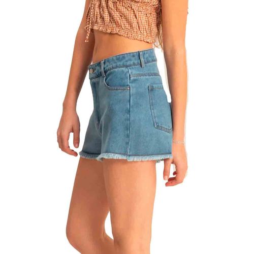 Short Hyfve azul para dama HF25A170