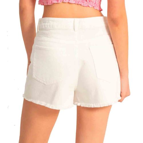 Short Hyfve blanco para dama HF25A170