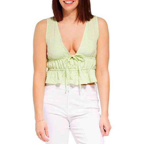 Blusa Hyfve verde para dama DZ25C142