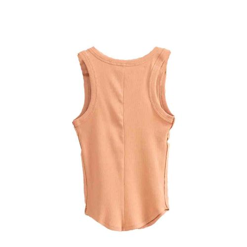 Blusa Hyfve cafe para dama DZ25C448