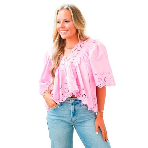 Blusa Hyfve rosa para dama HF25A140