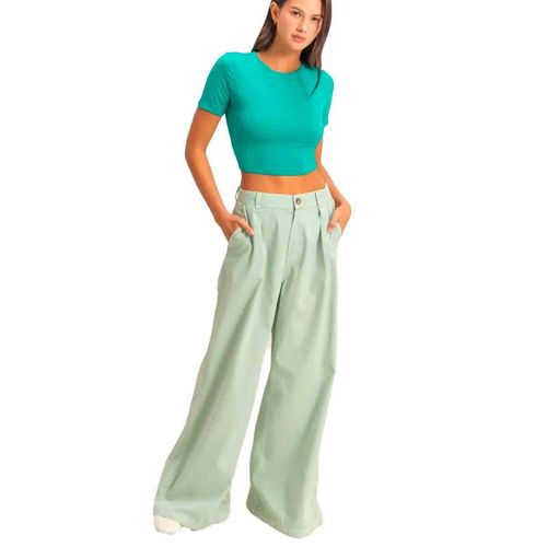 Pantalón Hyfve verde para dama DZ24C967